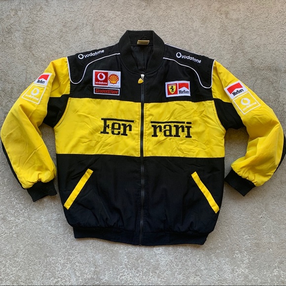 Ferrari Formula Racing Bomber Jacket 